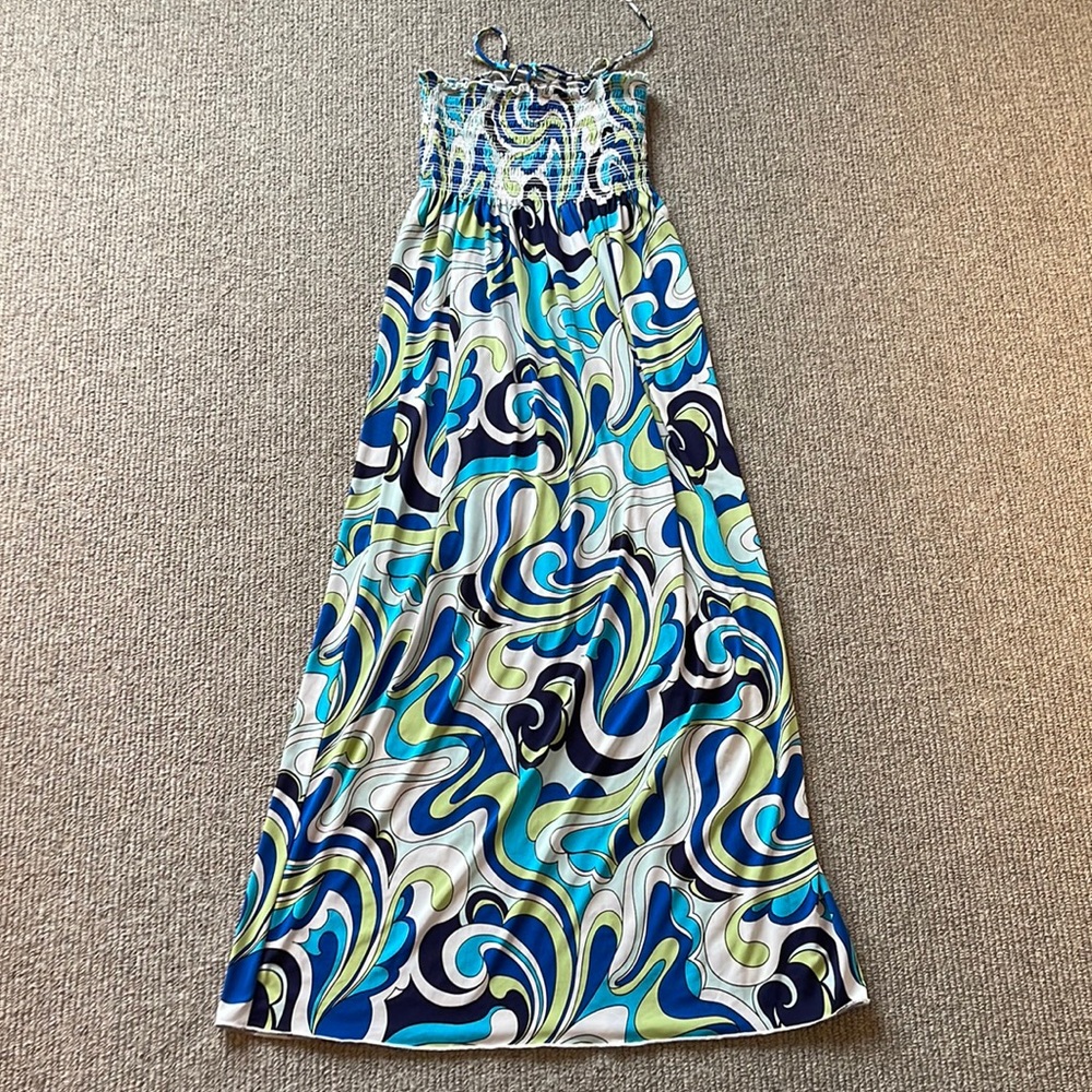 Jordan Taylor long stretchy swim cover up/dress